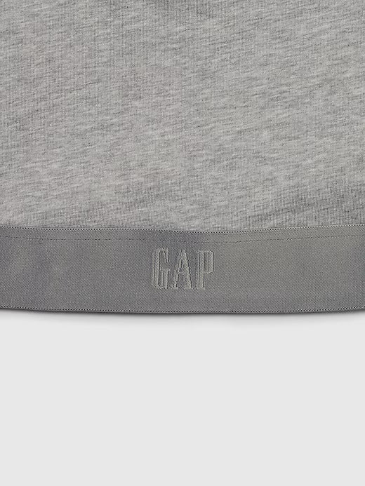 Gap Organic Stretch Cotton Gap Logo Bralette
