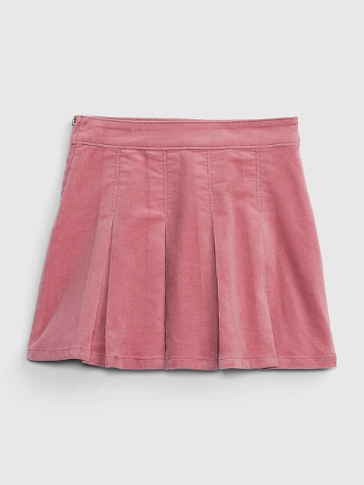 Gap Kids Corduroy Pleated Mini Skirt
