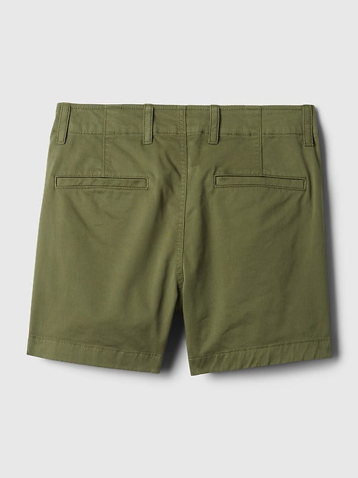 Gap 4" Downtown Khaki Shorts