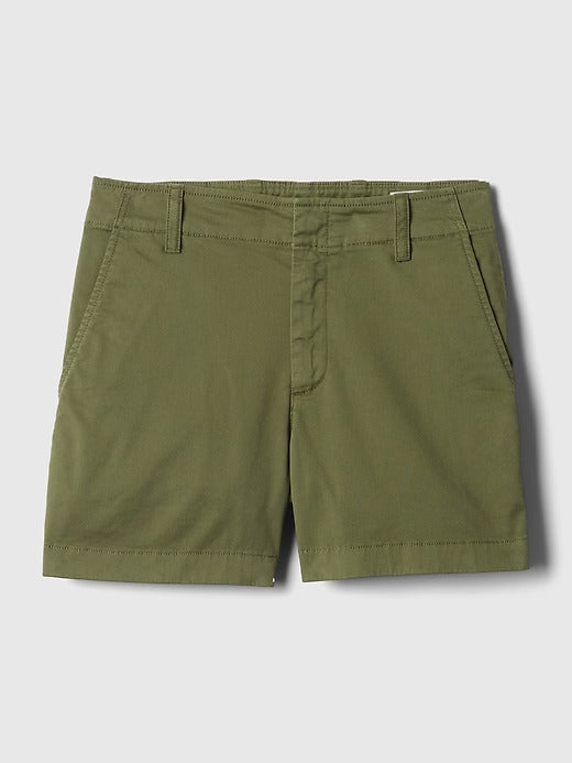 Gap 4" Downtown Khaki Shorts