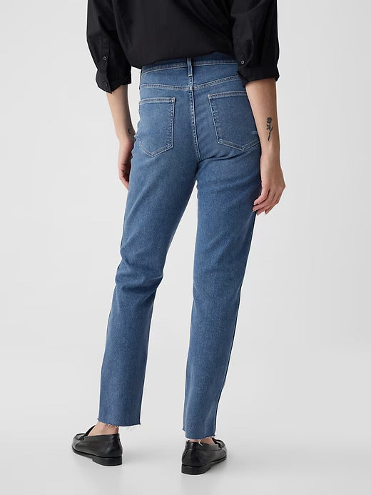 Gap Mid Rise Split-Hem Vintage Slim Jeans