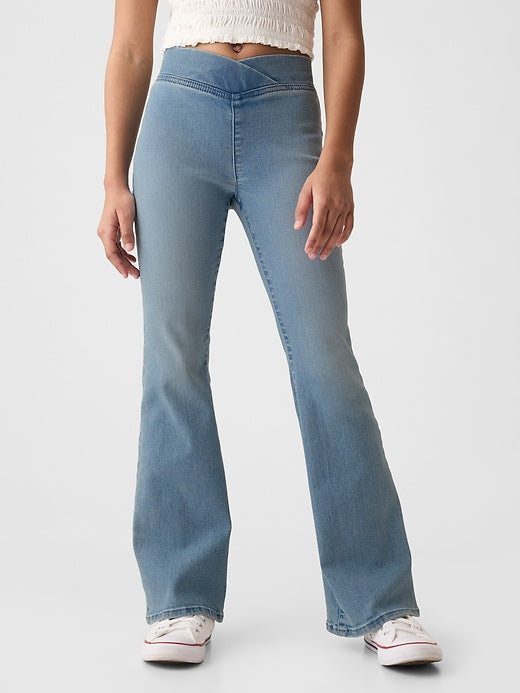 Gap Kids High Rise Crossover '70s Flare Jeans