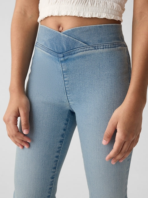 Gap Kids High Rise Crossover '70s Flare Jeans