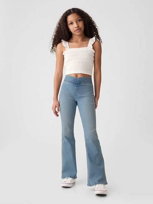 Gap Kids High Rise Crossover '70s Flare Jeans