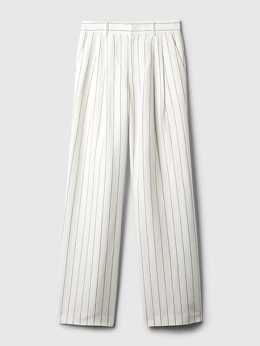 Gap 365 High Rise Linen-Cotton Trousers