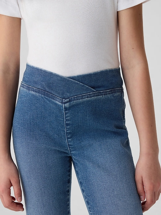 Gap Kids High Rise Crossover '70s Flare Jeans