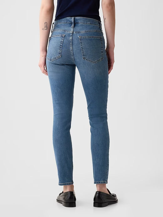 Gap Mid Rise True Skinny Jeans