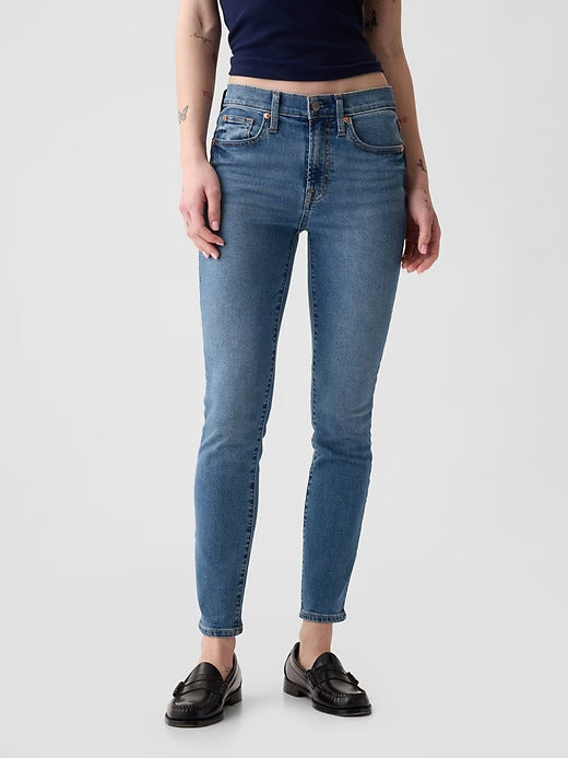 Gap Mid Rise True Skinny Jeans