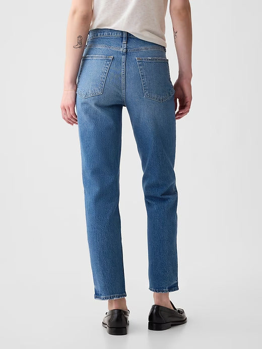 Gap High Rise Cheeky Straight Jeans