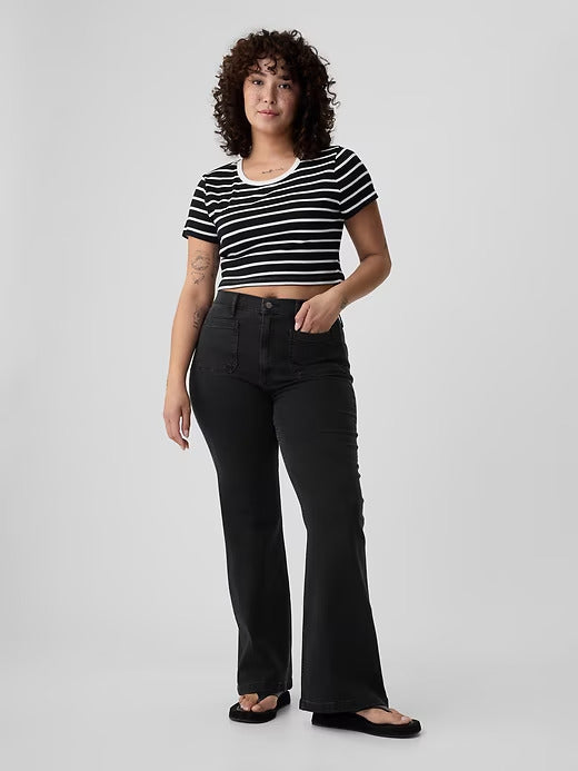 Gap High Rise '70s Flare Jeans