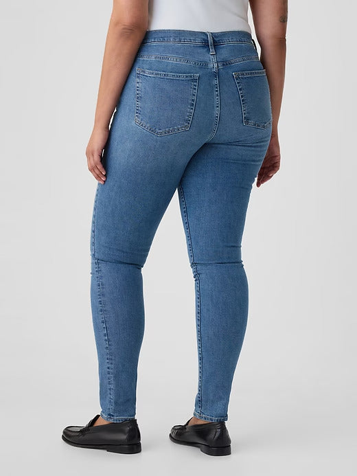 Gap Mid Rise True Skinny Jeans