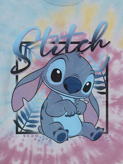 Gap Kids Lilo and Stitch Tie Dye Graphic Tee