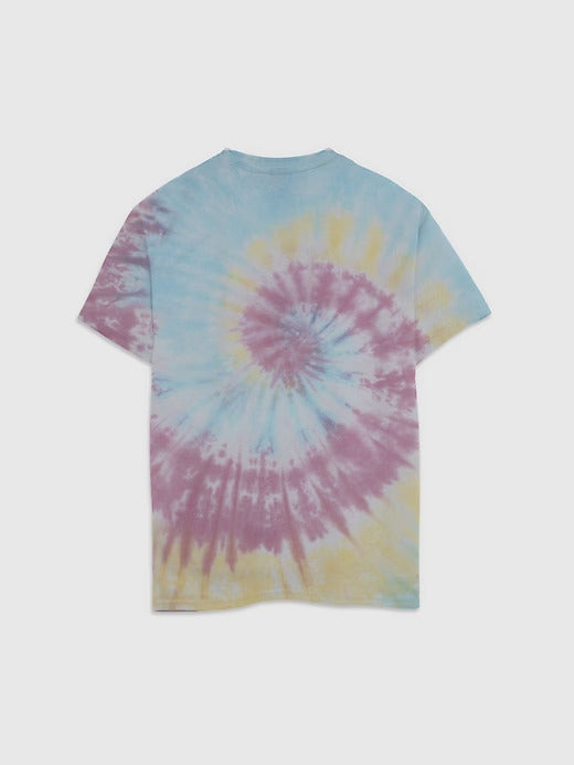 Gap Kids Lilo and Stitch Tie Dye Graphic Tee