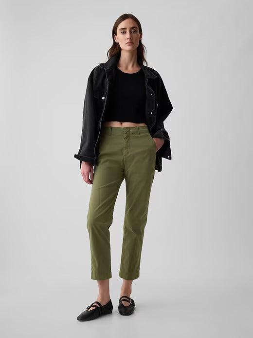 Gap Mid Rise Downtown Khakis