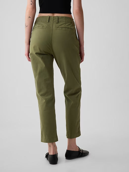 Gap Mid Rise Downtown Khakis