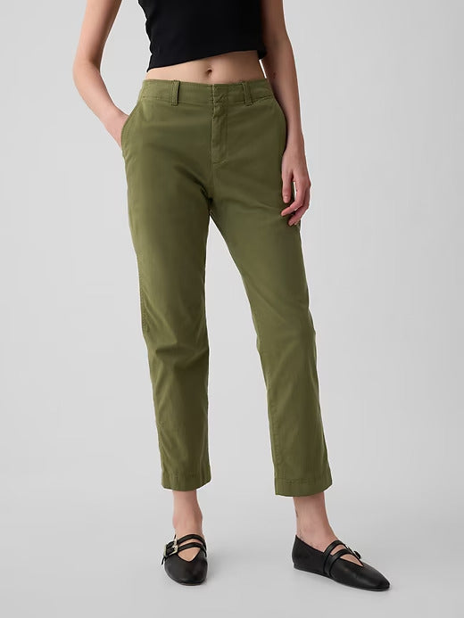 Gap Mid Rise Downtown Khakis