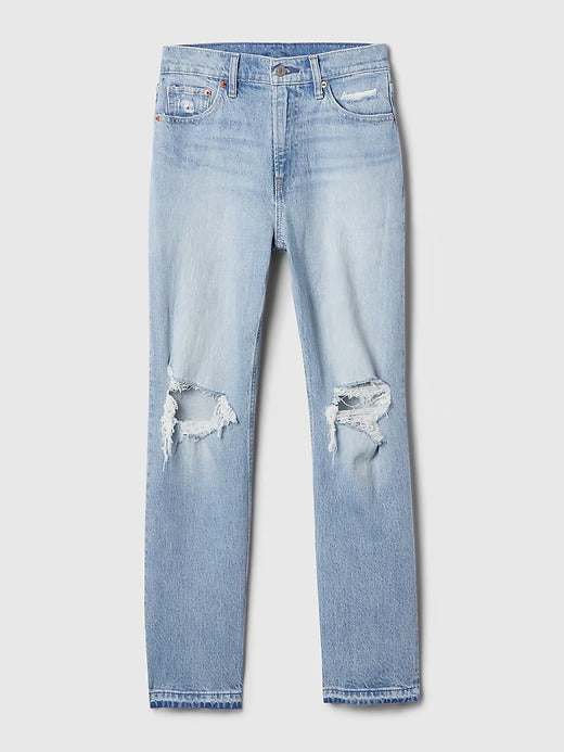 Gap High Rise Cheeky Straight Jeans