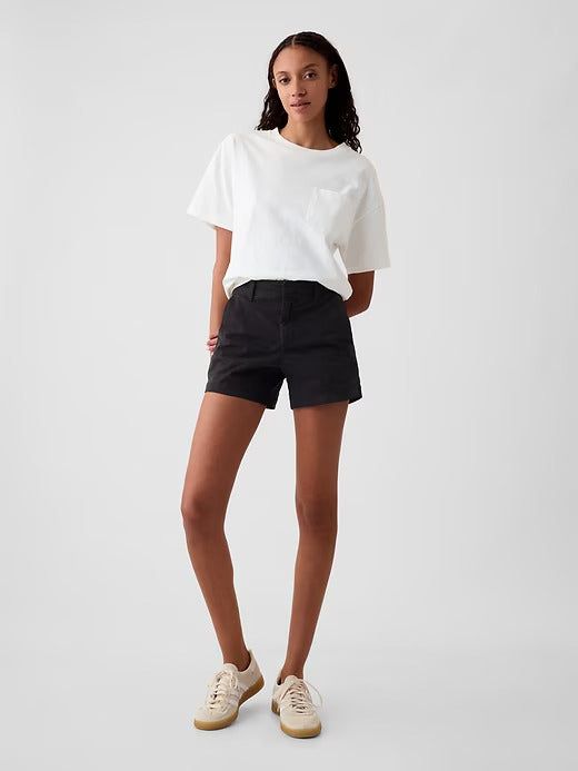 Gap 4" Downtown Khaki Shorts