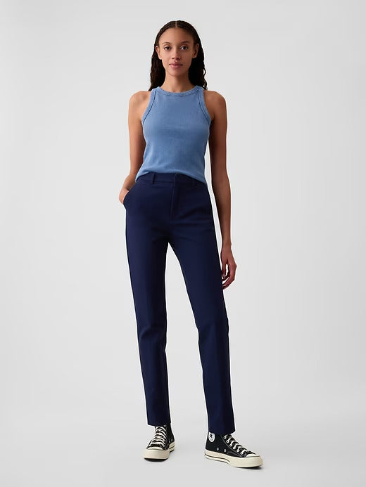 Gap Mid Rise BiStretch Slim Pants
