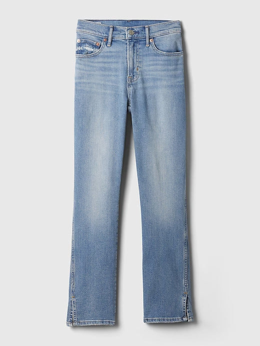 Gap Mid Rise Split-Hem Vintage Slim Jeans