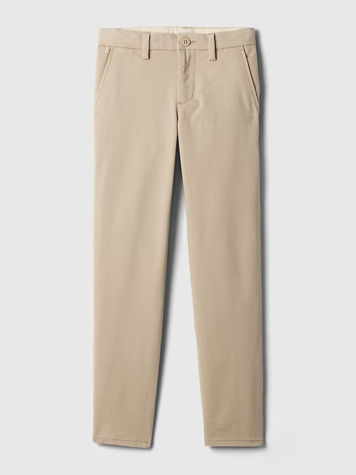 Gap Kids Uniform Straight-Fit Stretch Khakis
