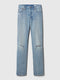 Blue denim wash