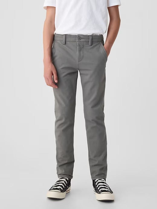 Gap Kids Uniform Straight-Fit Stretch Khakis