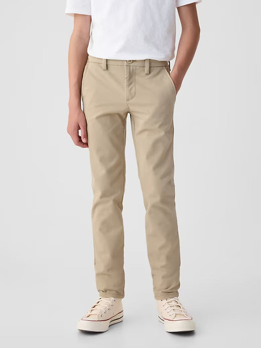 Gap Kids Uniform Straight-Fit Stretch Khakis