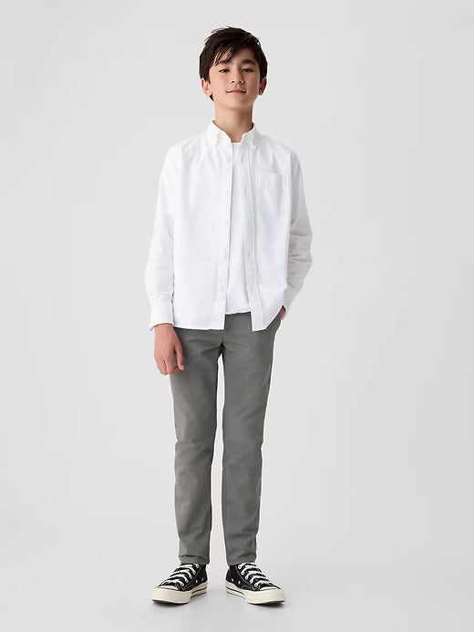 Gap Kids Uniform Straight-Fit Stretch Khakis