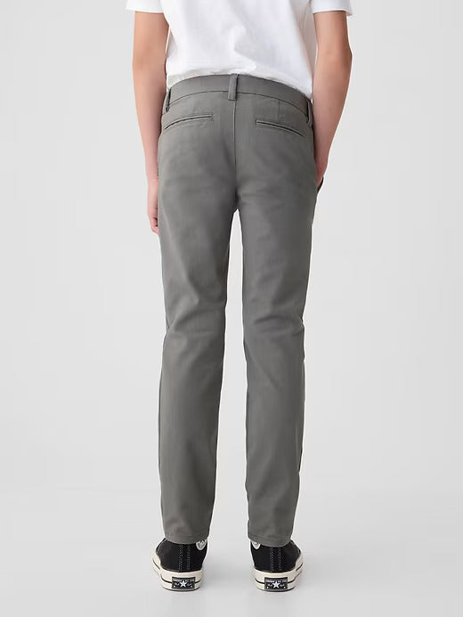 Gap Kids Uniform Straight-Fit Stretch Khakis