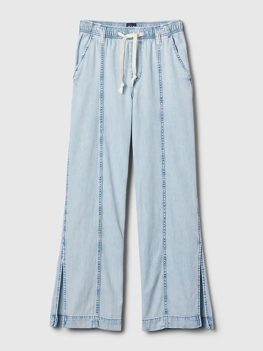 Gap Denim Easy Wide-Leg Pants