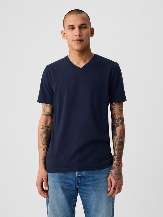 Gap Jersey V-Neck T-Shirt