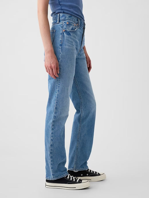 Gap High Rise Rigid '90s Straight Jeans