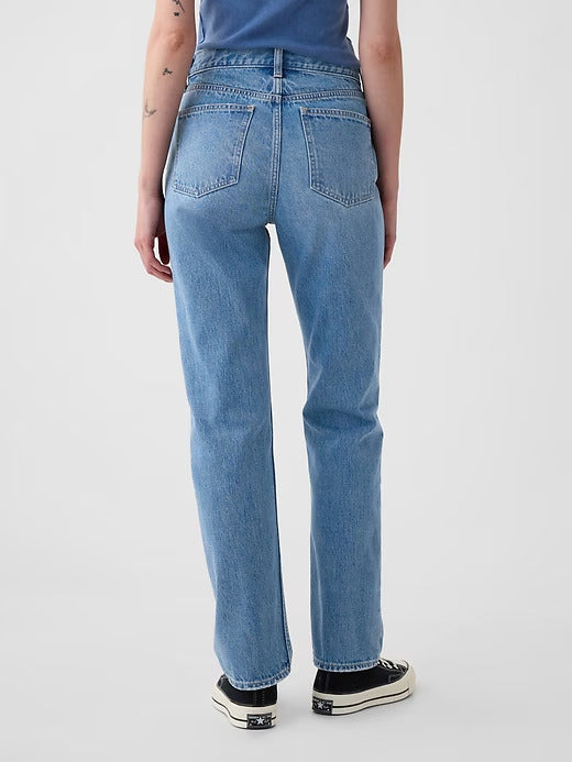Gap High Rise Rigid '90s Straight Jeans