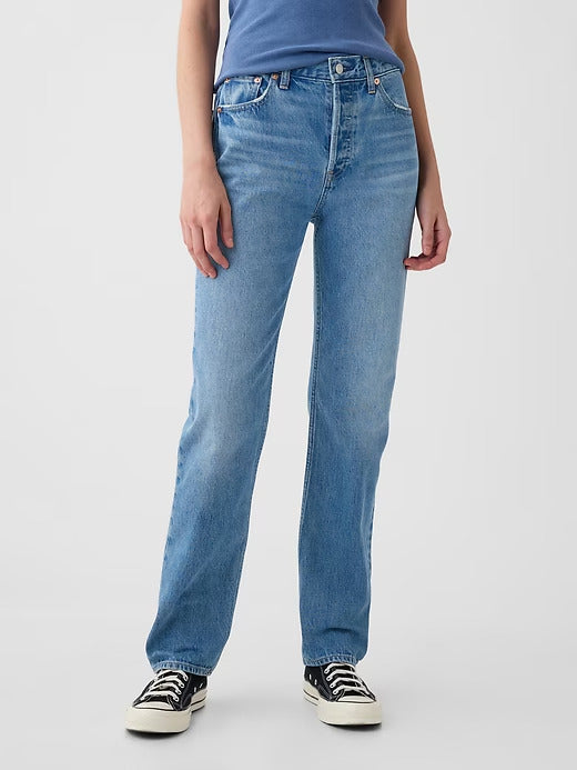 Gap High Rise Rigid '90s Straight Jeans