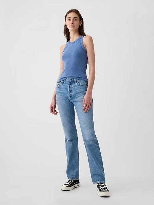 Gap High Rise Rigid '90s Straight Jeans