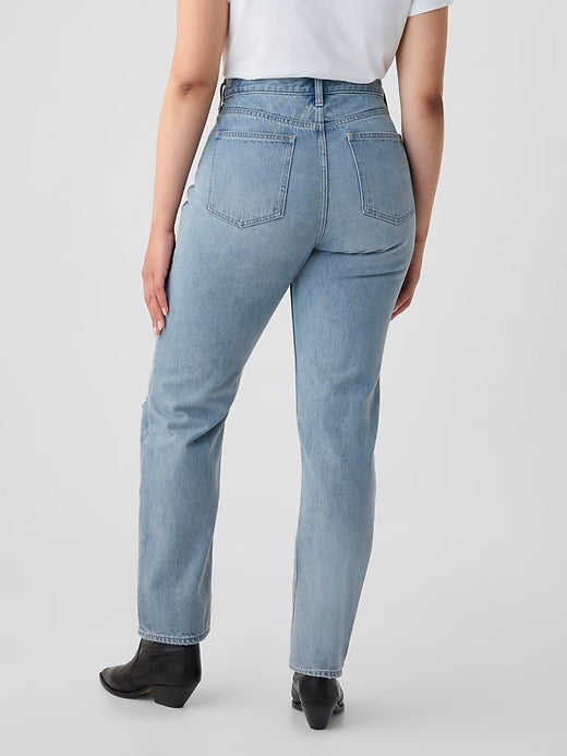 Gap High Rise Rigid '90s Straight Jeans