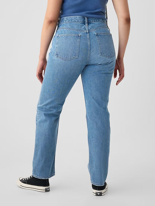 Gap High Rise Rigid '90s Straight Jeans