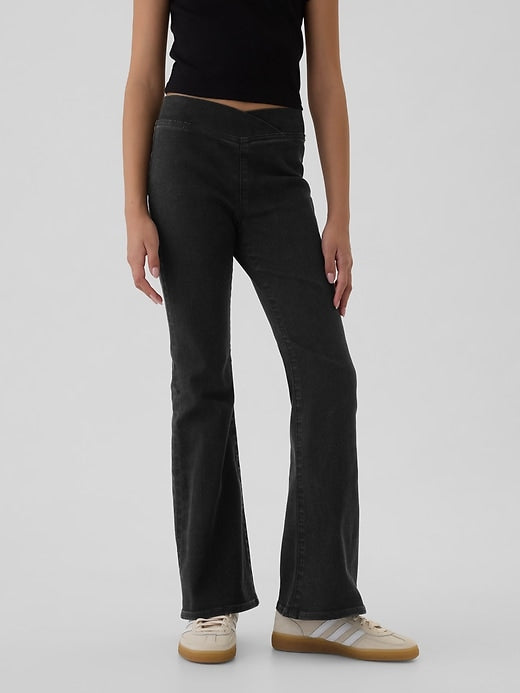Gap Kids High Rise Crossover '70s Flare Jeans