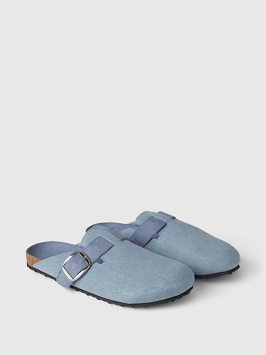 Denim Clogs