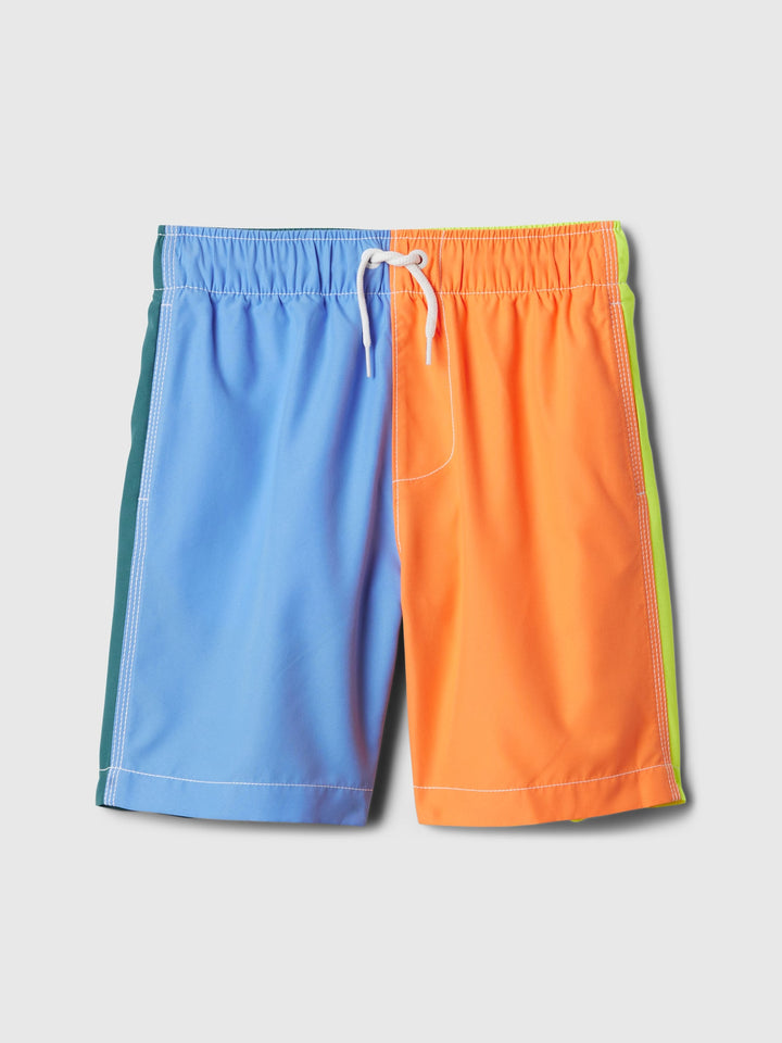 Gap Kids 6" Recycled Printed Swim Trunks