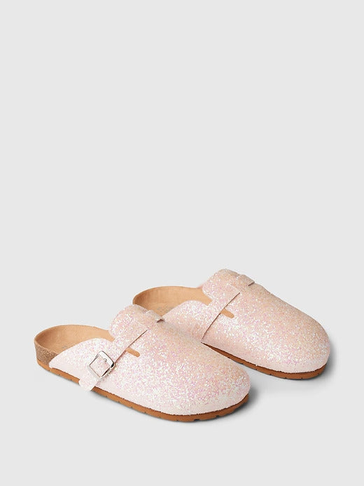 Gap Kids Glitter Cork Clogs