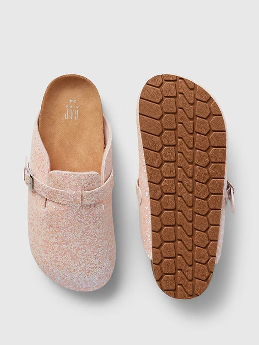 Gap Kids Glitter Cork Clogs