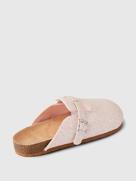 Gap Kids Glitter Cork Clogs