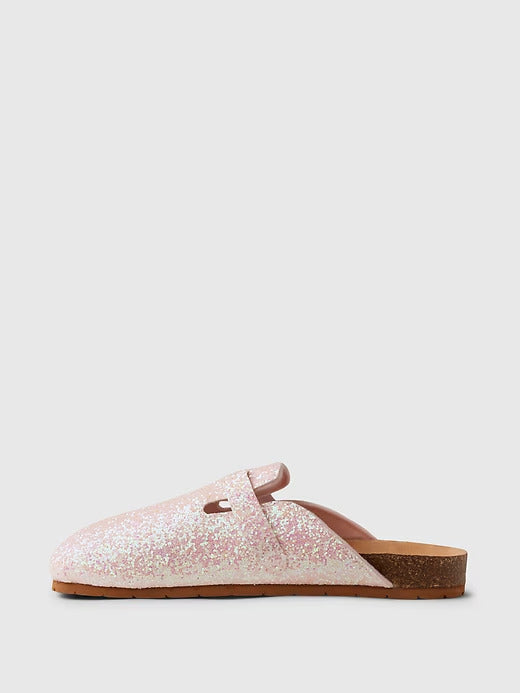 Gap Kids Glitter Cork Clogs