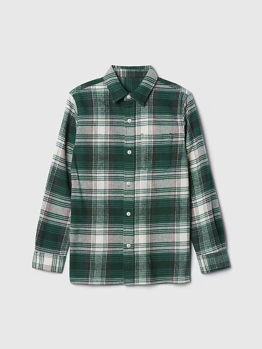 Gap Kids Organic Cotton Flannel Shirt