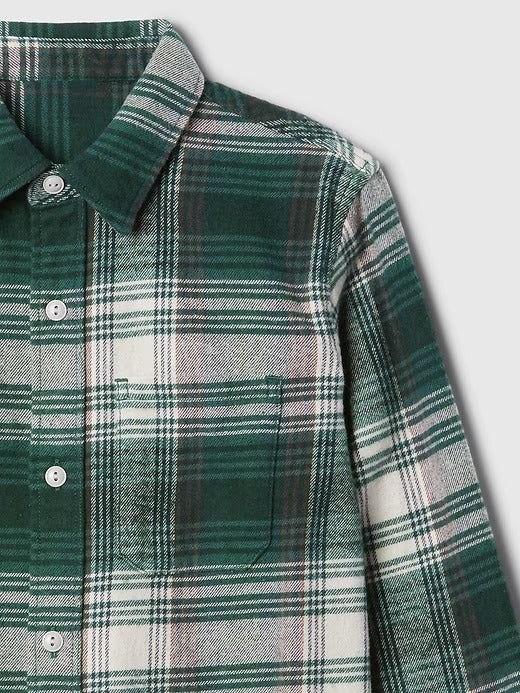 Gap Kids Organic Cotton Flannel Shirt