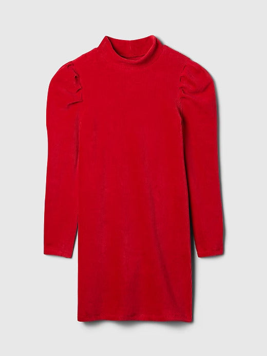 Gap Kids Puff-Sleeve Corduroy Dress