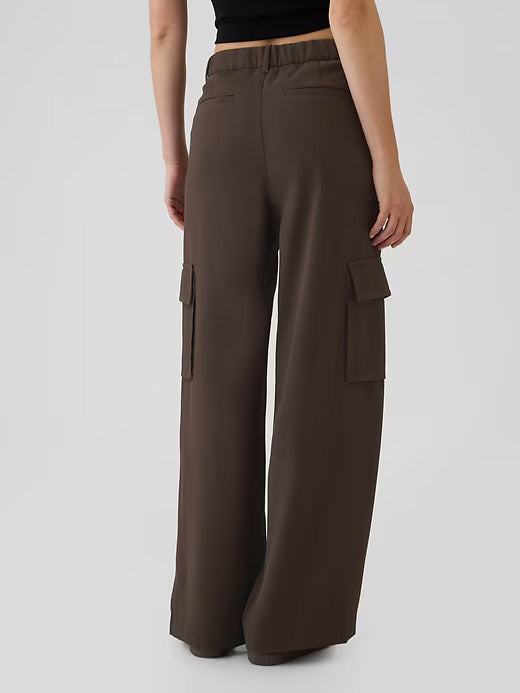 Gap 365 High Rise Cargo Pleated Trousers