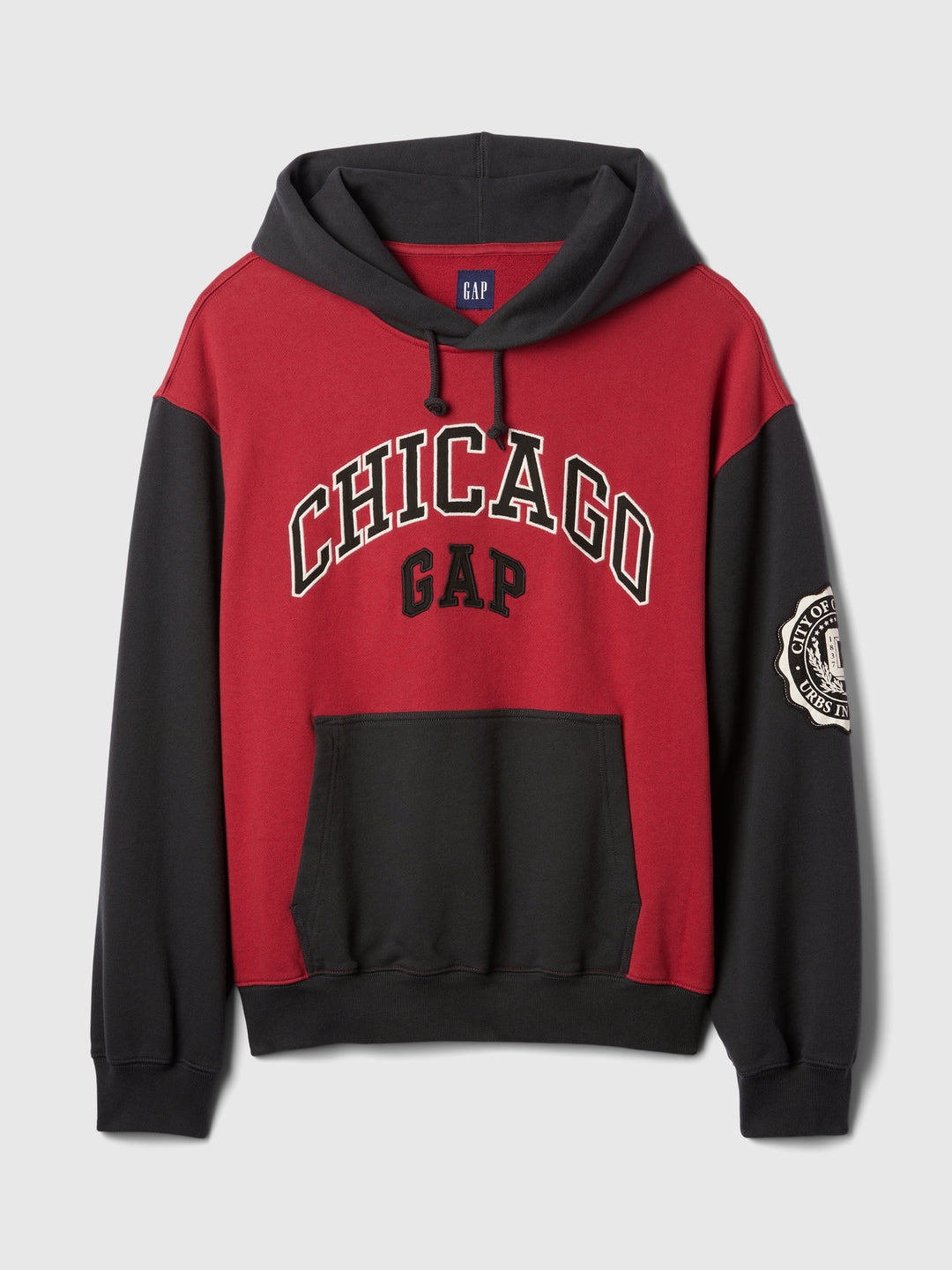 GAP NYC Logo Colorblock Hoodie